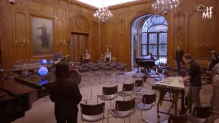 Miniaturansicht - Rehearsal of REFRACTIONS - STEGREIF - the improvising symphony orchestra