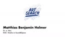 Thumbnail - Matthias Benjamin Helmer - Dr. sc. Mus. / KISS - Kinetics in Sound&Space